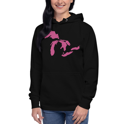 Great Lakes Hoodie (Apple Blossom Pink) | Unisex Premium