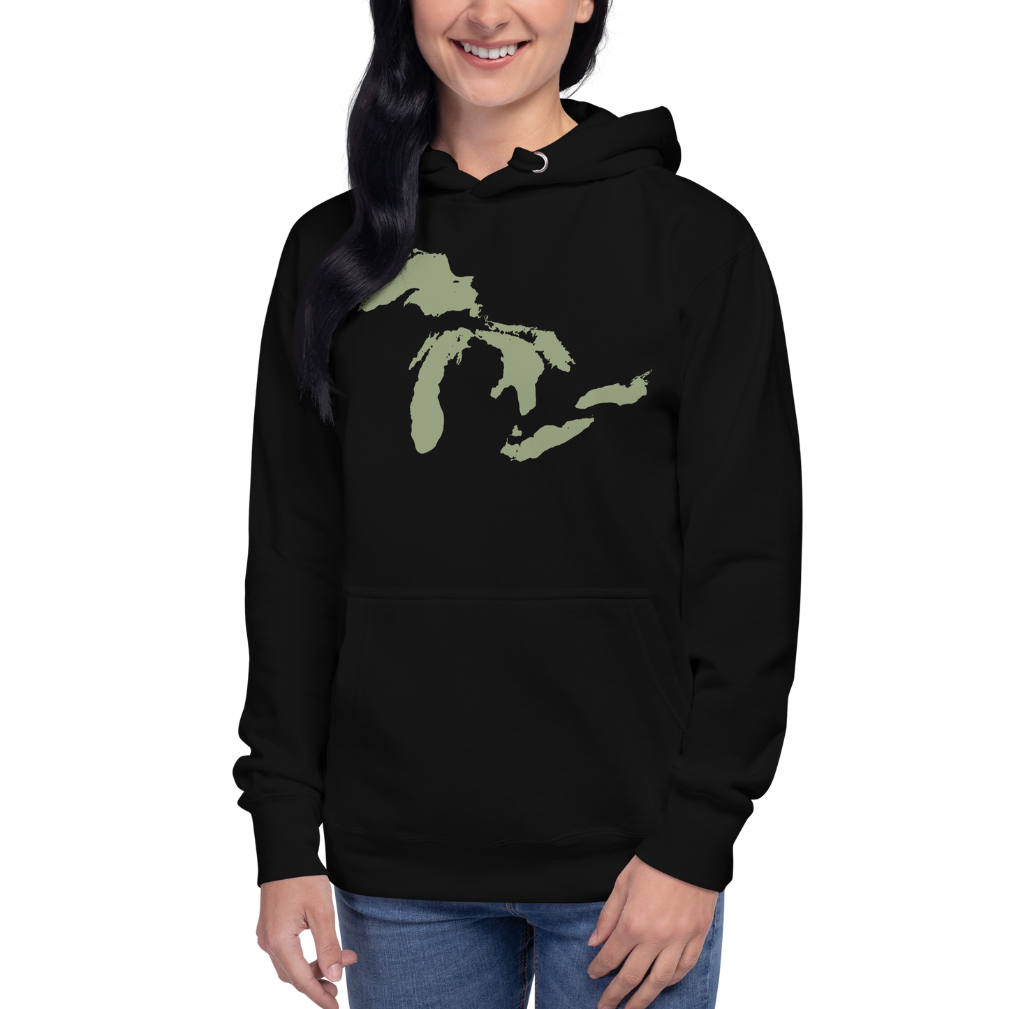 Great Lakes Hoodie (Beachgrass Green) | Unisex Premium