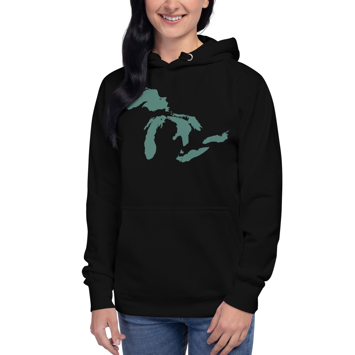 Great Lakes Hoodie (Copper Green) | Unisex Premium