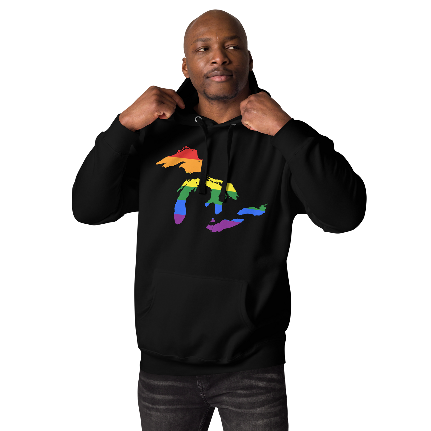 Great Lakes Hoodie (Rainbow Pride Edition) | Unisex Premium