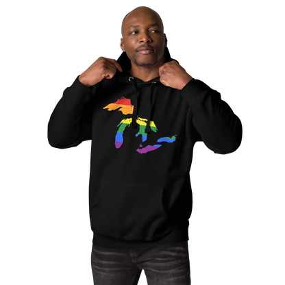 Great Lakes Hoodie (Rainbow Pride Edition) | Unisex Premium