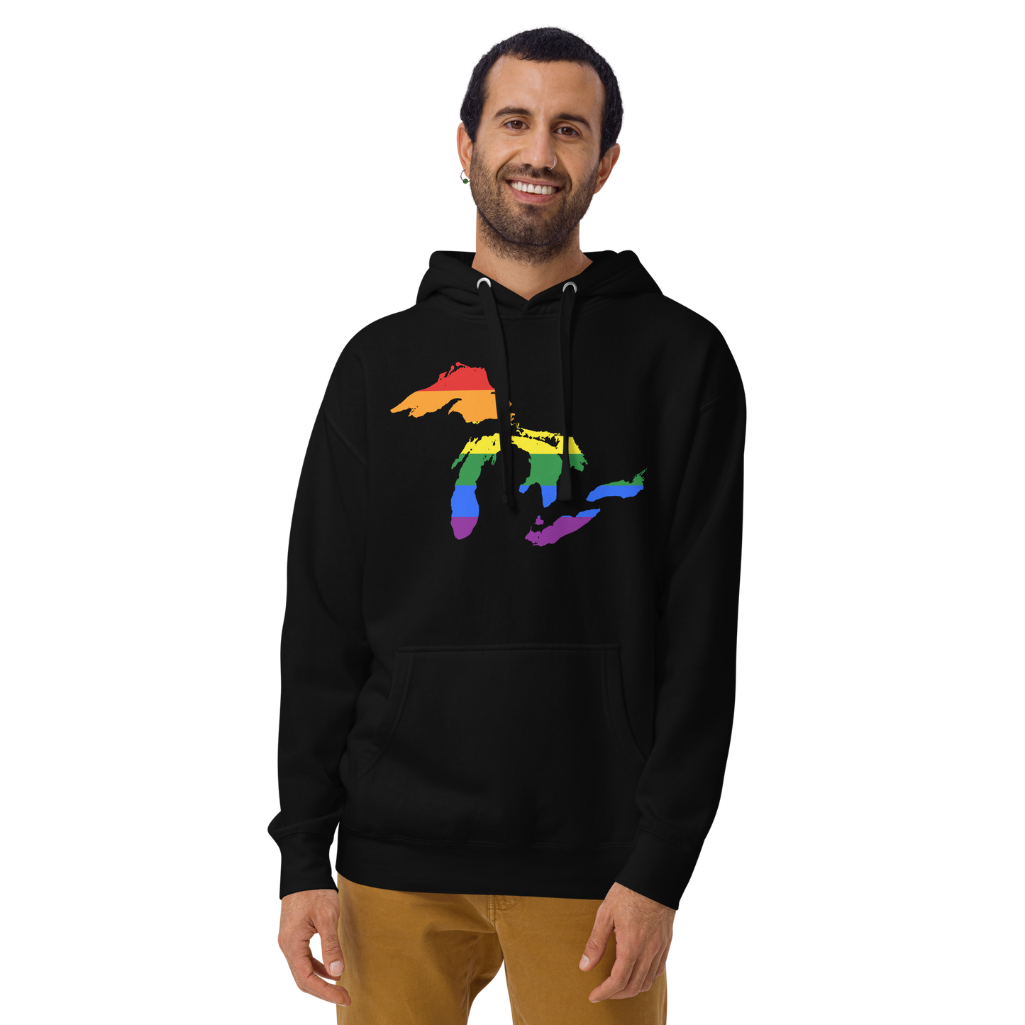 Great Lakes Hoodie (Rainbow Pride Edition) | Unisex Premium