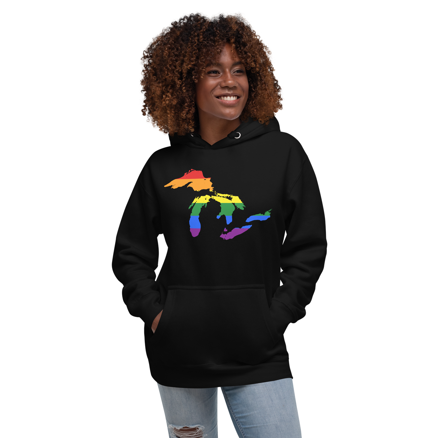 Great Lakes Hoodie (Rainbow Pride Edition) | Unisex Premium