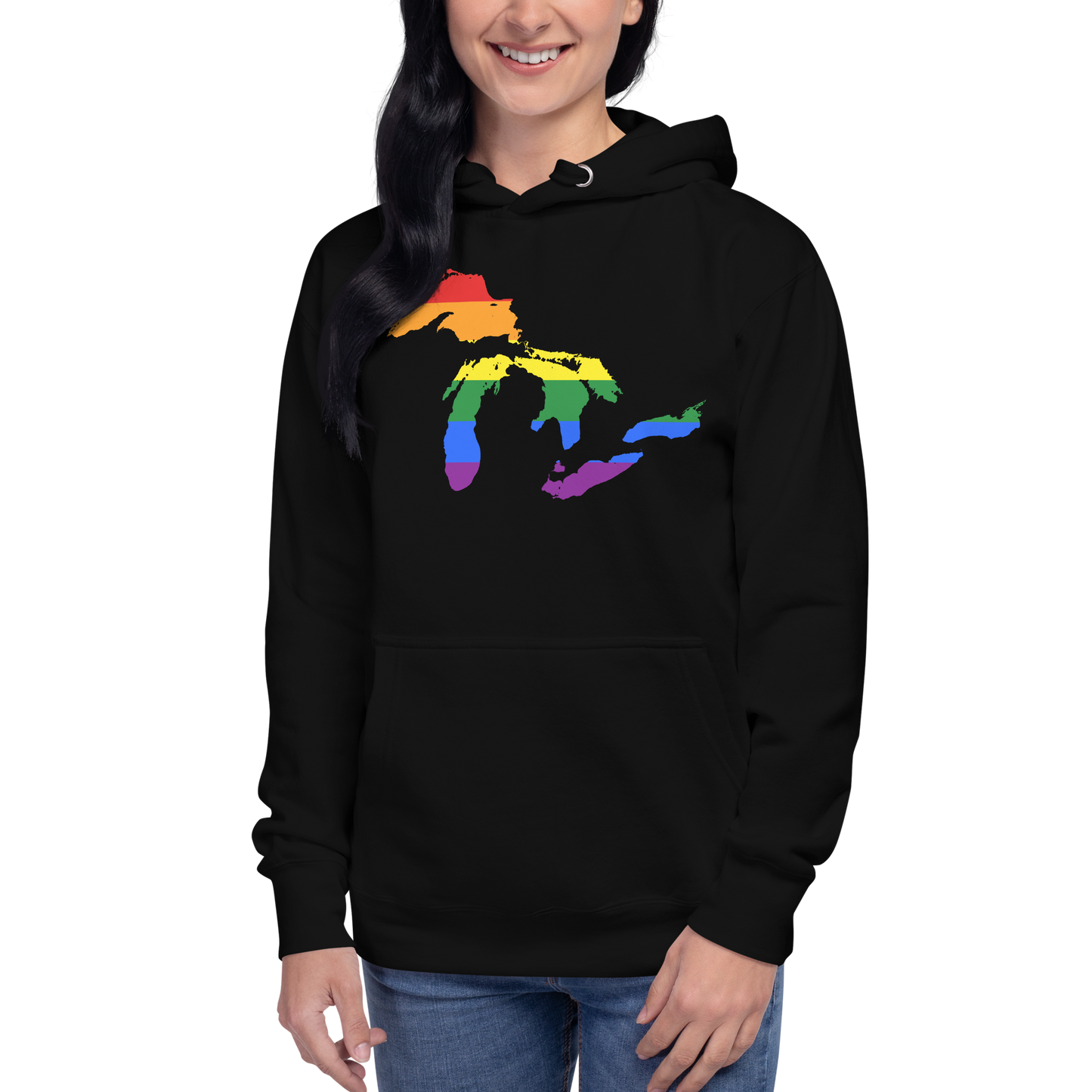 Great Lakes Hoodie (Rainbow Pride Edition) | Unisex Premium