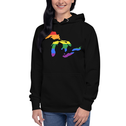 Great Lakes Hoodie (Rainbow Pride Edition) | Unisex Premium