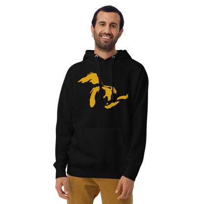 Great Lakes Hoodie (Gold) | Unisex Premium