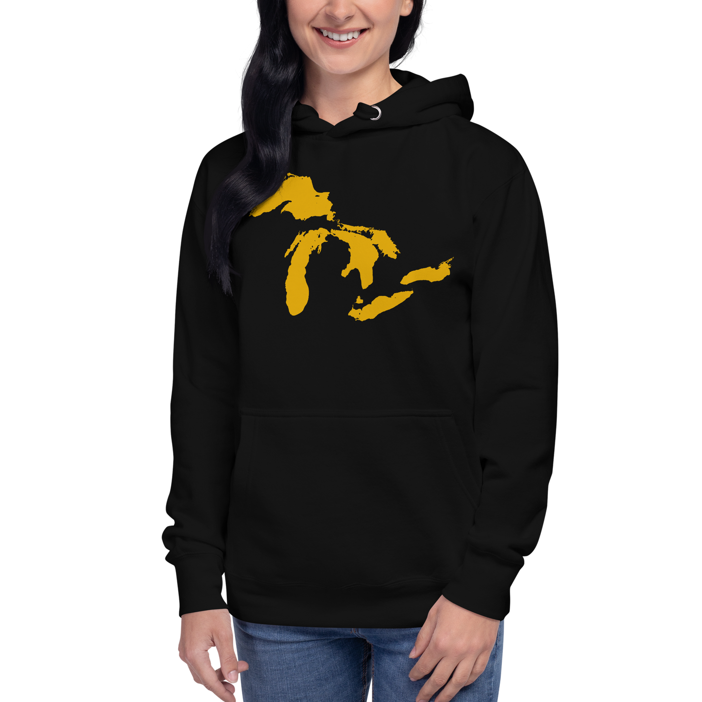 Great Lakes Hoodie (Gold) | Unisex Premium