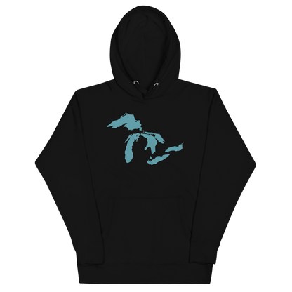 Great Lakes Hoodie (Huron Blue) | Unisex Premium