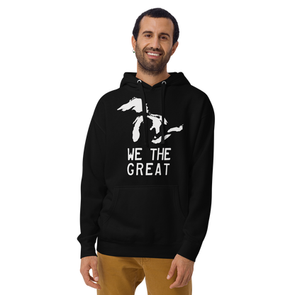 Great Lakes 'We the Great' Hoodie (Birch Bark White) | Unisex Premium