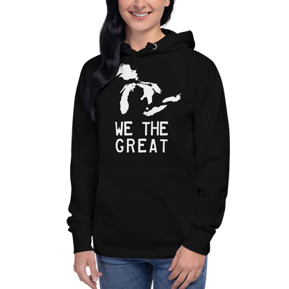 Great Lakes 'We the Great' Hoodie (Birch Bark White) | Unisex Premium