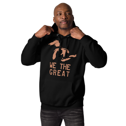 Great Lakes 'We the Great' Hoodie (Copper) | Unisex Premium