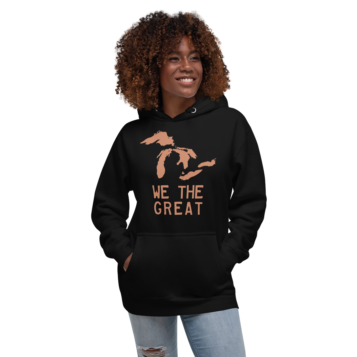 Great Lakes 'We the Great' Hoodie (Copper) | Unisex Premium