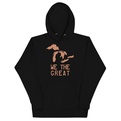 Great Lakes 'We the Great' Hoodie (Copper) | Unisex Premium