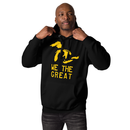 Great Lakes 'We the Great' Hoodie (Gold) | Unisex Premium