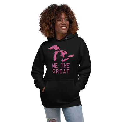 Great Lakes 'We the Great' Hoodie (Apple Blossom Pink) | Unisex Premium