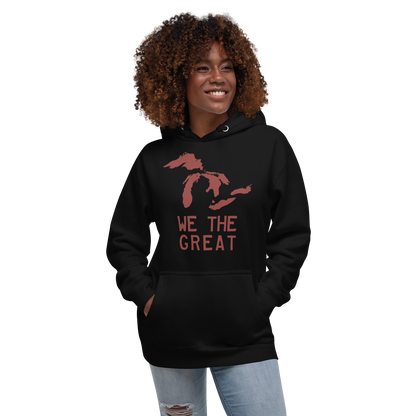 Great Lakes 'We the Great' Hoodie (Ore Dock Red) | Unisex Premium