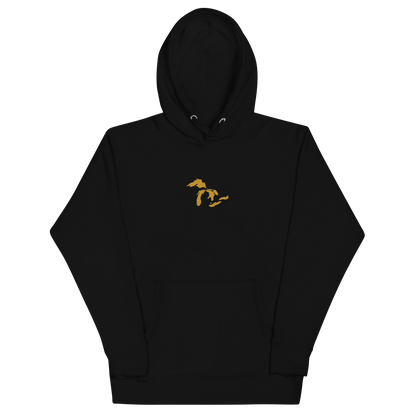 Great Lakes Hoodie (Gold) | Unisex Premium - Emb.