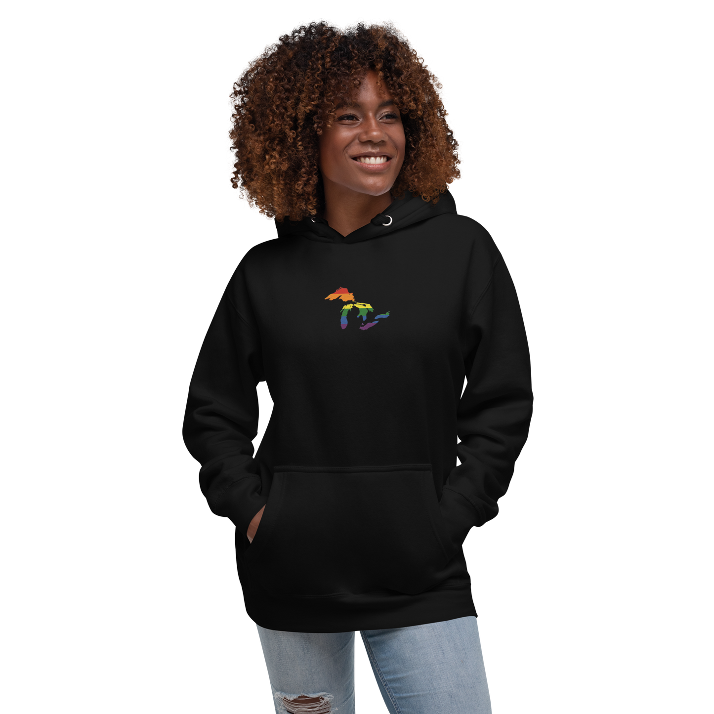 Great Lakes Hoodie (Rainbow Pride Edition) | Unisex Premium - Emb.