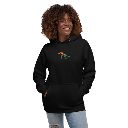 Great Lakes Hoodie (Rainbow Pride Edition) | Unisex Premium - Emb.