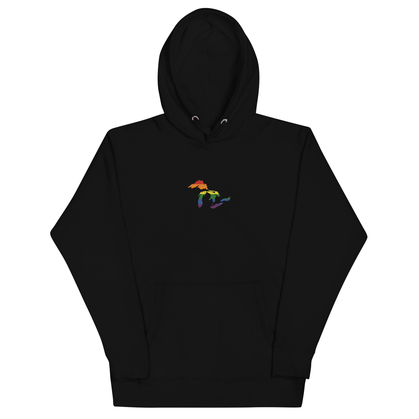 Great Lakes Hoodie (Rainbow Pride Edition) | Unisex Premium - Emb.