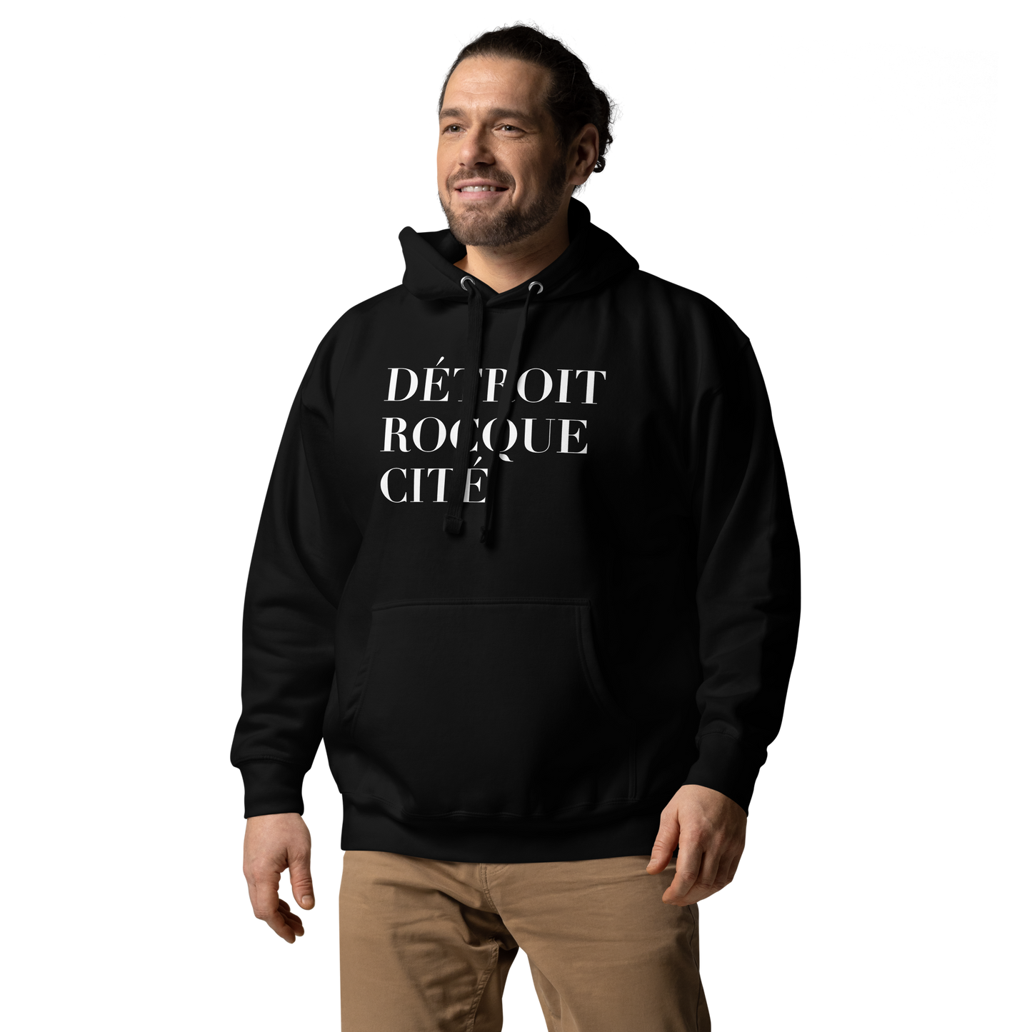 'Détroit Rocque Cité' Hoodie | Unisex Premium