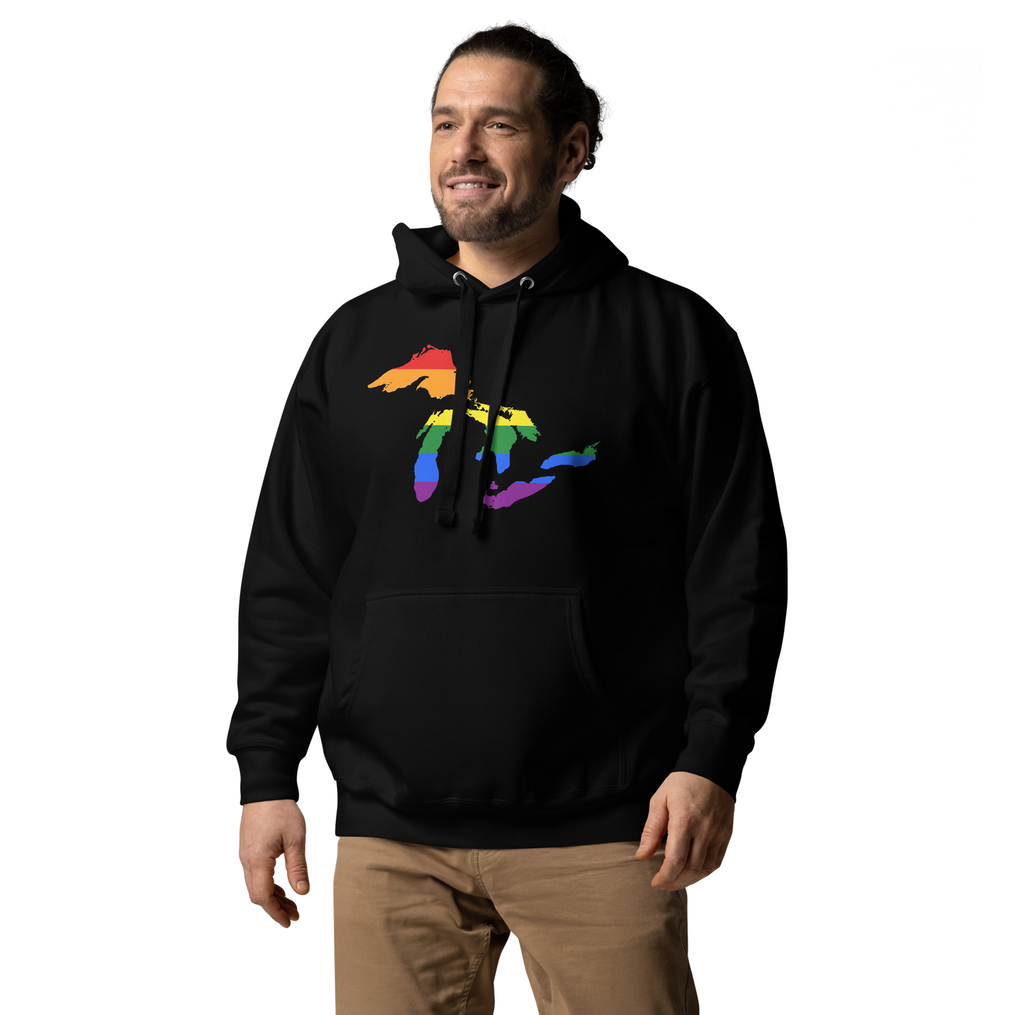 Great Lakes Hoodie (Rainbow Pride Edition) | Unisex Premium