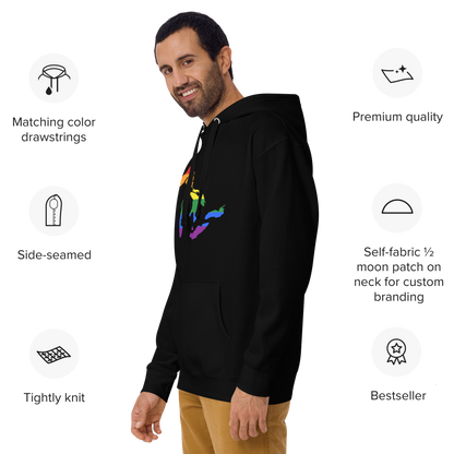 Great Lakes Hoodie (Rainbow Pride Edition) | Unisex Premium