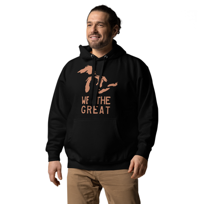 Great Lakes 'We the Great' Hoodie (Copper) | Unisex Premium