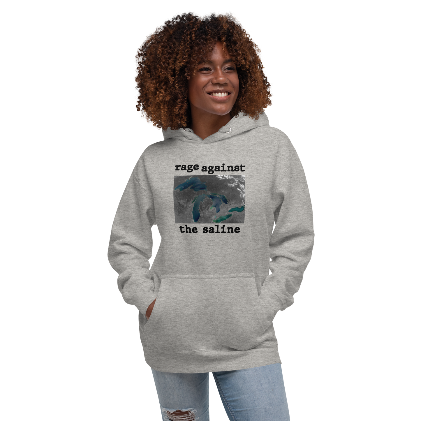 Great Lakes 'Rage Against the Saline' Hoodie | Unisex Premium