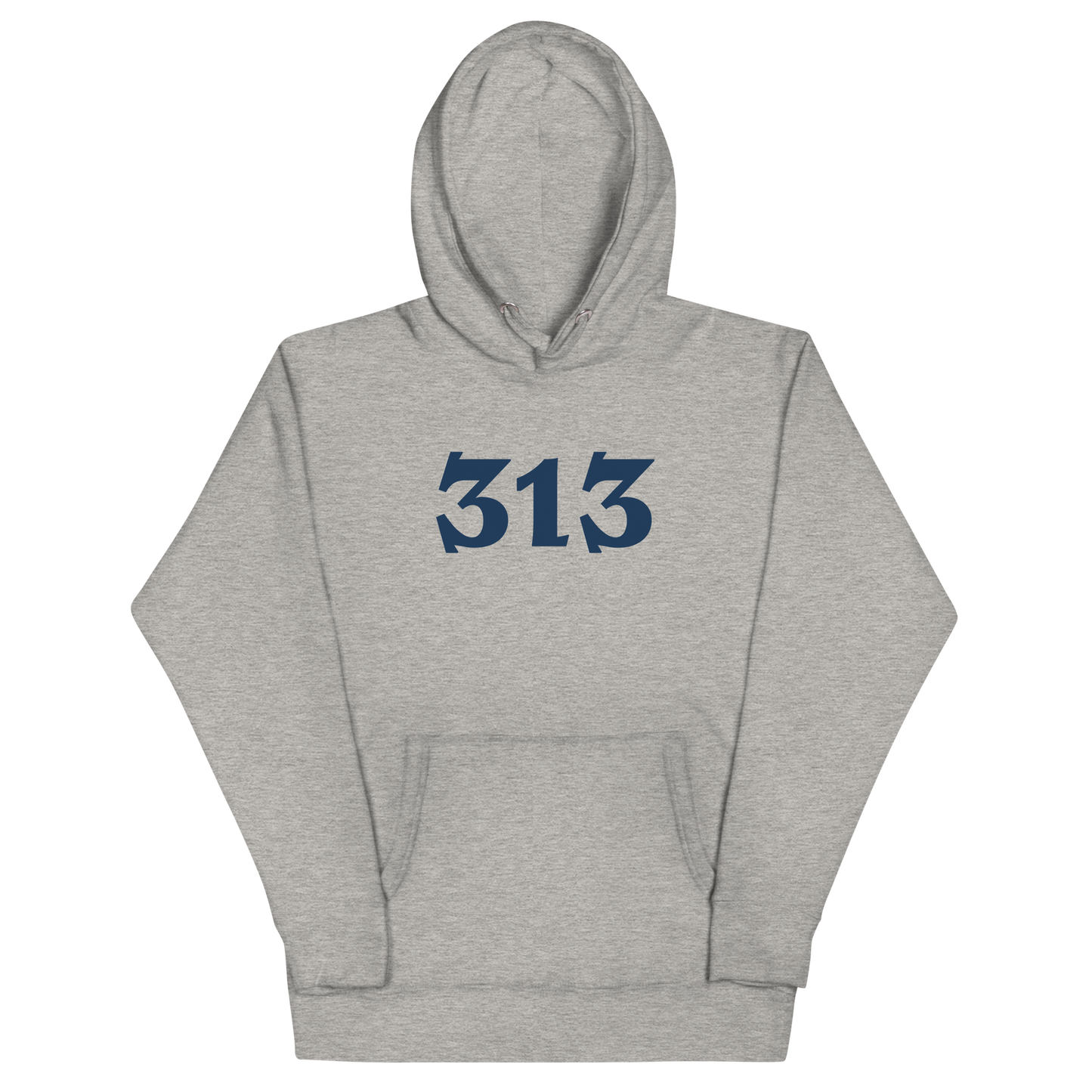 Detroit '313' Hoodie (Angry Serif Font) | Unisex Premium