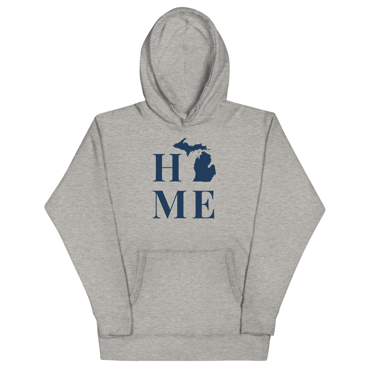 Michigan 'Home' Unisex Premium Hoodie (Serif Font)