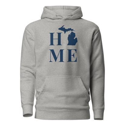 Michigan 'Home' Unisex Premium Hoodie (Serif Font)