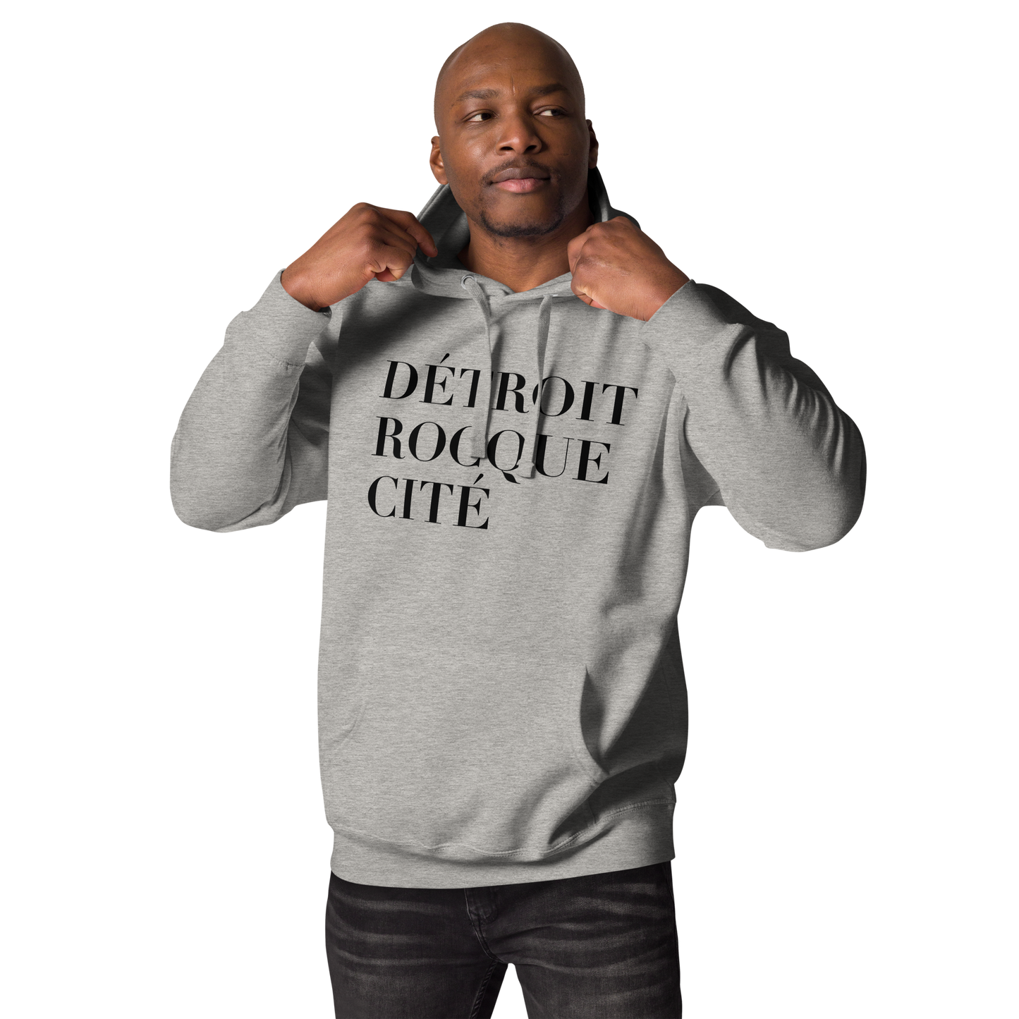 'Détroit Rocque Cité' Hoodie | Unisex Premium