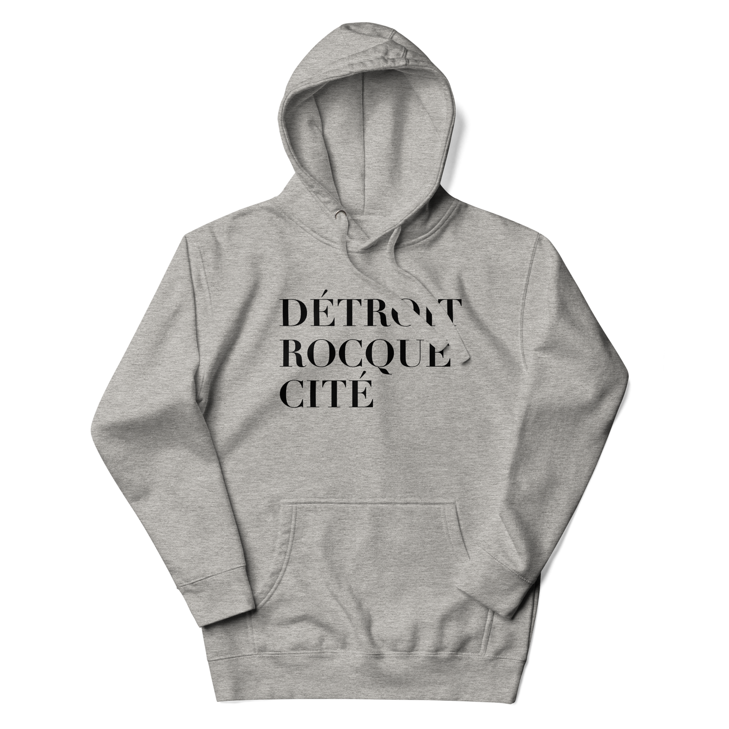 'Détroit Rocque Cité' Hoodie | Unisex Premium