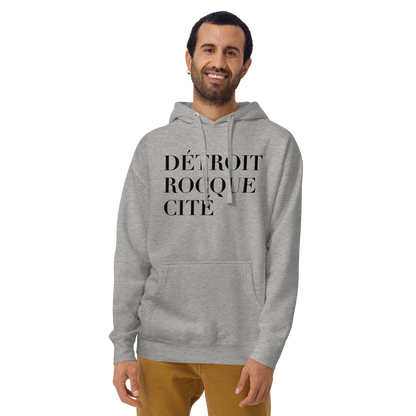 'Détroit Rocque Cité' Hoodie | Unisex Premium