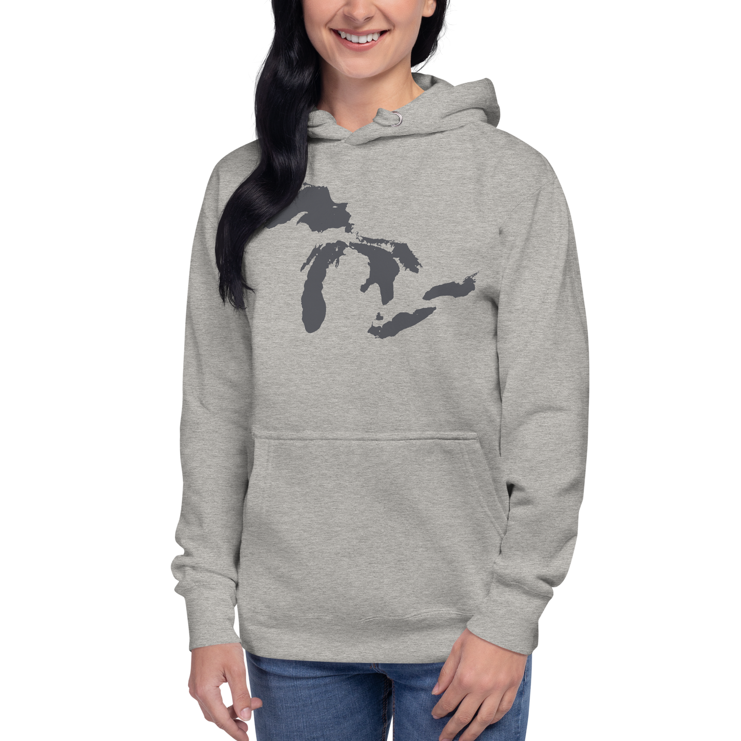 Great Lakes Hoodie (Iron Ore Grey) | Unisex Premium