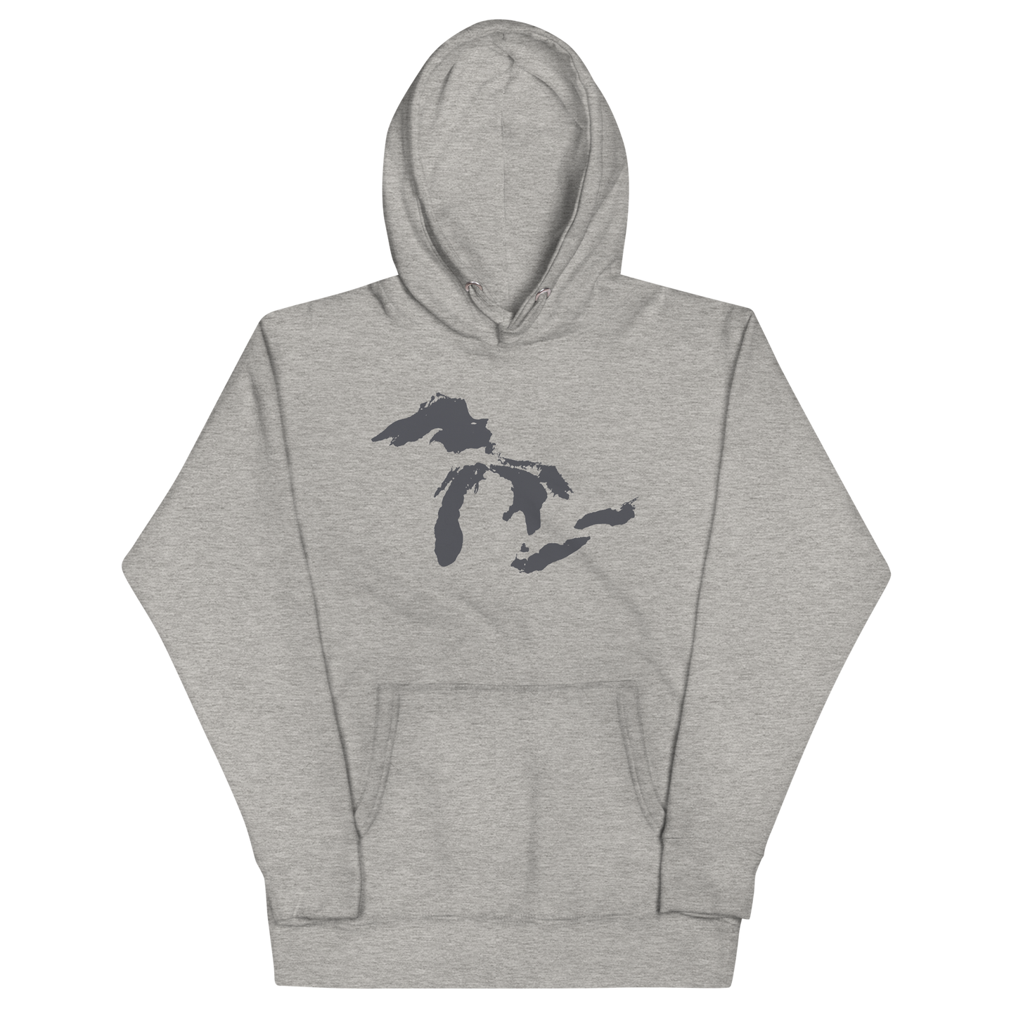 Great Lakes Hoodie (Iron Ore Grey) | Unisex Premium