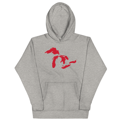 Great Lakes Hoodie (Aliform Red) | Unisex Premium