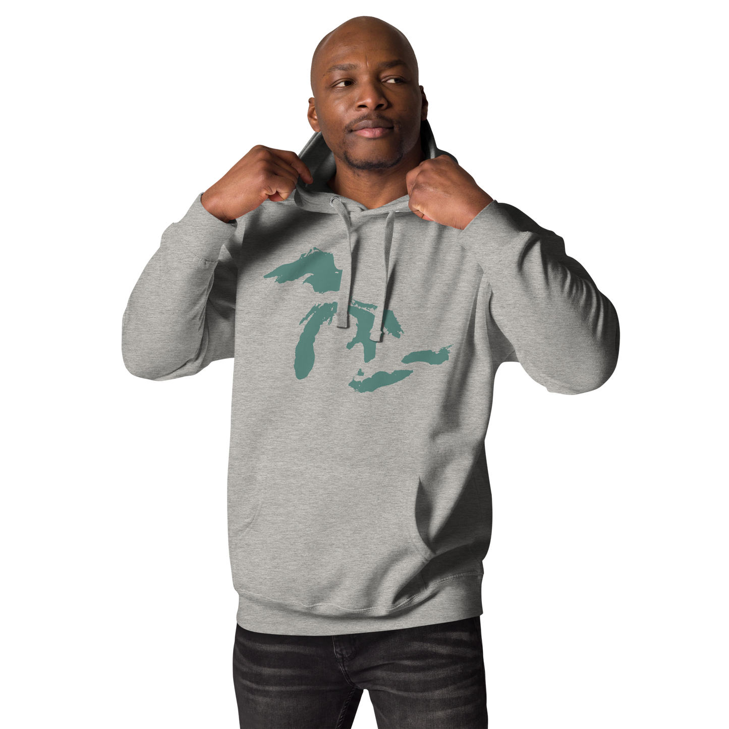 Great Lakes Hoodie (Copper Green) | Unisex Premium