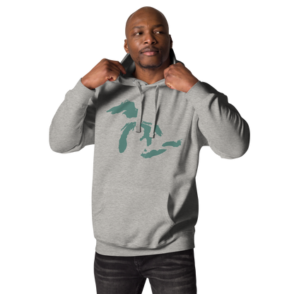 Great Lakes Hoodie (Copper Green) | Unisex Premium