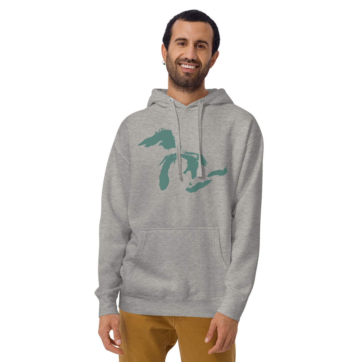 Great Lakes Hoodie (Copper Green) | Unisex Premium