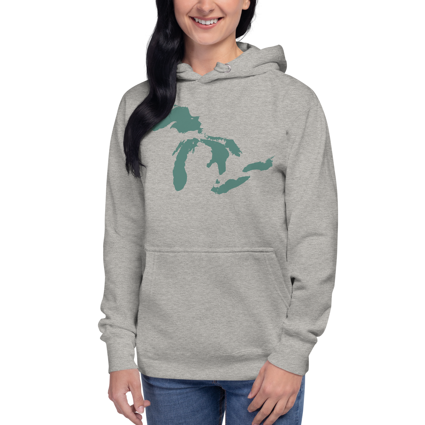 Great Lakes Hoodie (Copper Green) | Unisex Premium