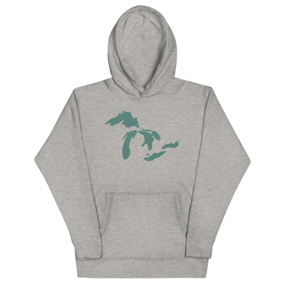 Great Lakes Hoodie (Copper Green) | Unisex Premium