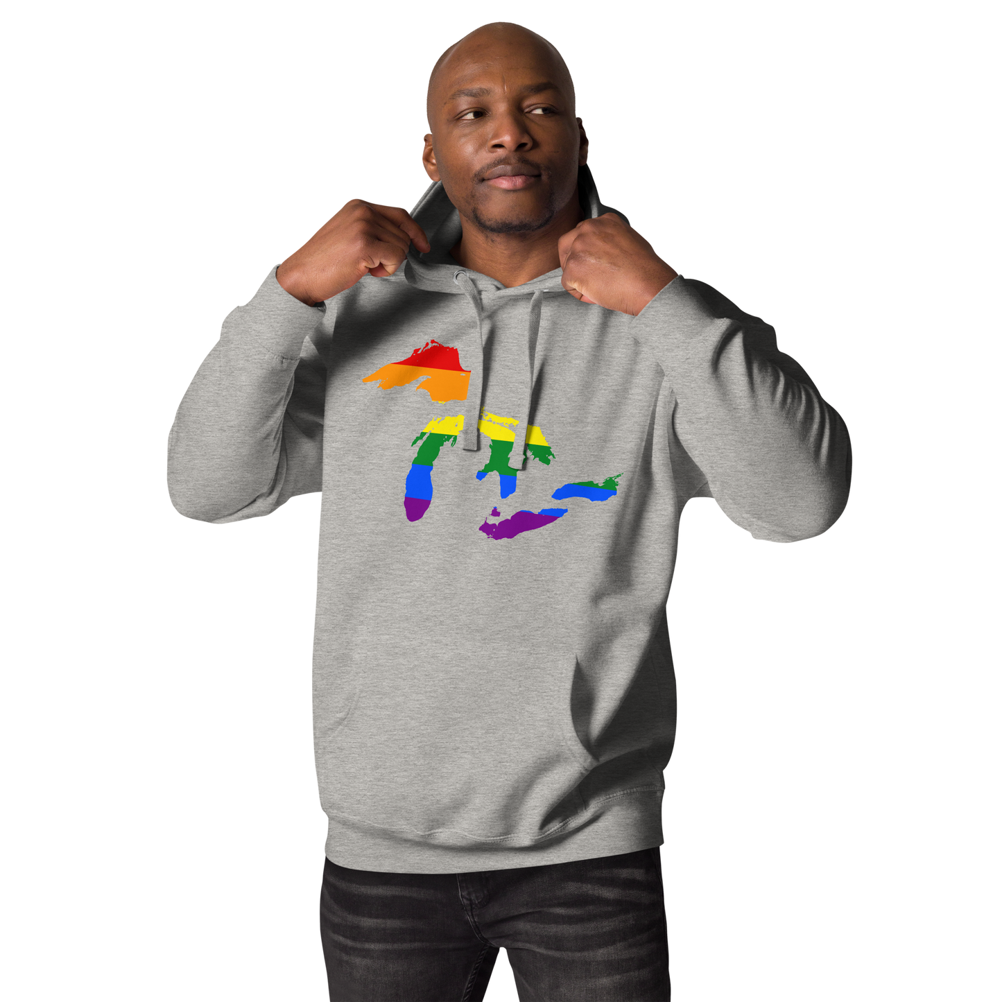 Great Lakes Hoodie (Rainbow Pride Edition) | Unisex Premium