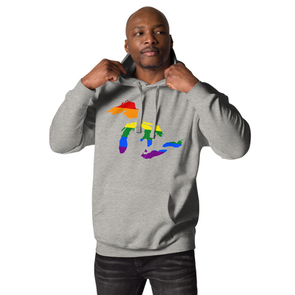 Great Lakes Hoodie (Rainbow Pride Edition) | Unisex Premium