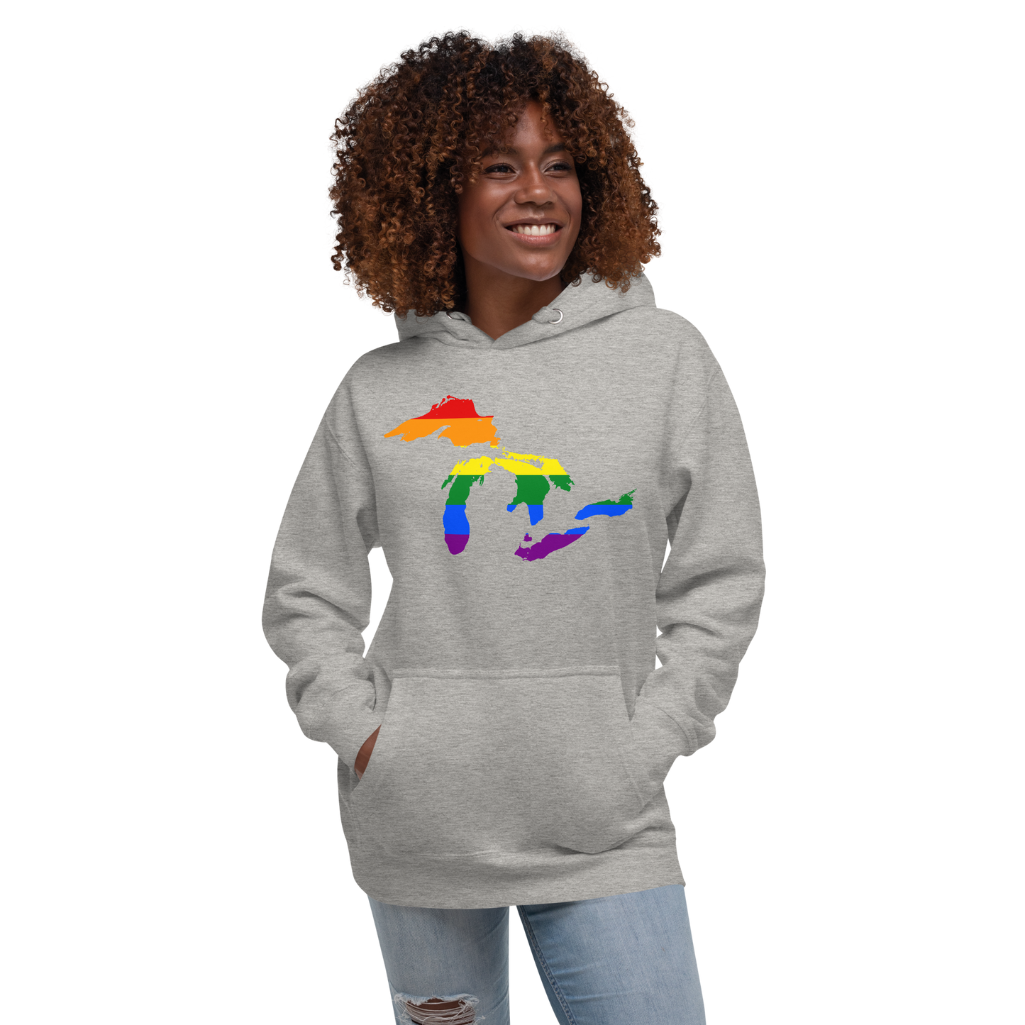 Great Lakes Hoodie (Rainbow Pride Edition) | Unisex Premium