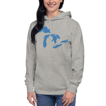 Great Lakes Hoodie (Superior Blue) | Unisex Premium