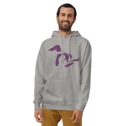 Great Lakes Hoodie (Plum) | Unisex Premium