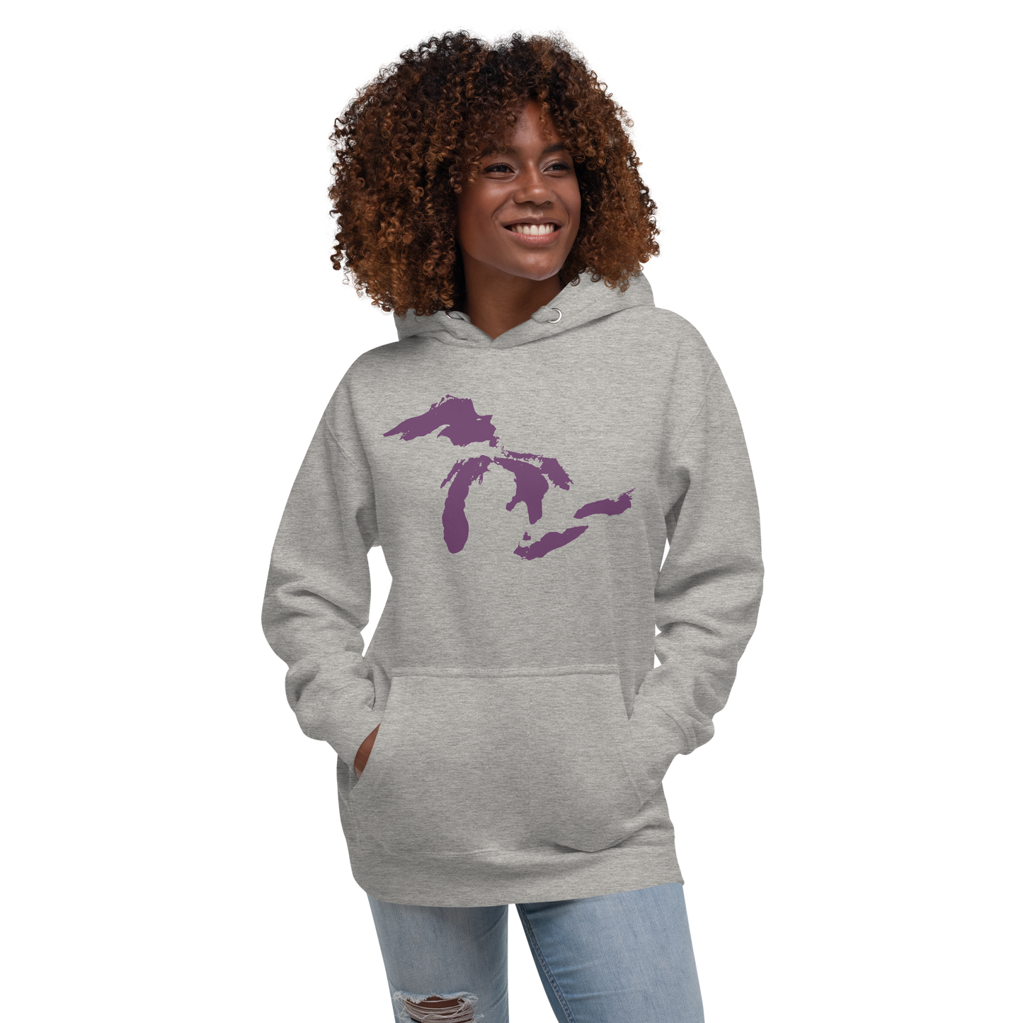 Great Lakes Hoodie (Plum) | Unisex Premium