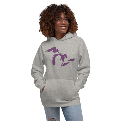 Great Lakes Hoodie (Plum) | Unisex Premium